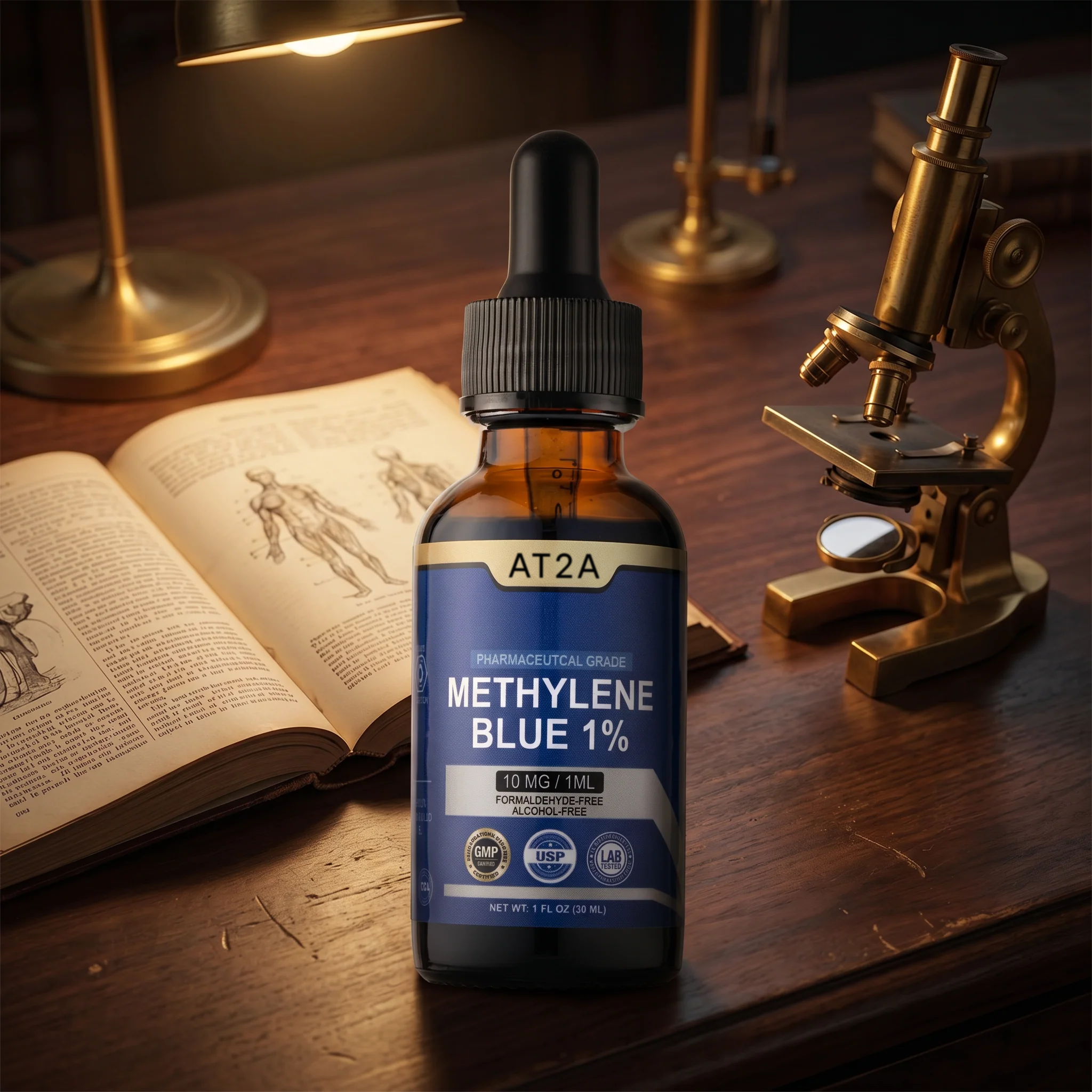 AT2A USP Grade - Methylene Blue 1%