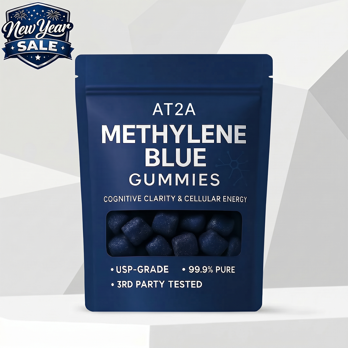 AT2A Methylene Blue Gummies for Nerve Pain Relief