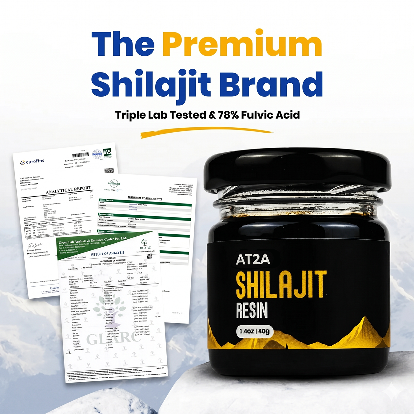 AT2A Shilajit Resin