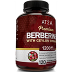 AT2A Berberine HCI 1200mg with Organic Ceylon Cinnamon - 120 capsules
