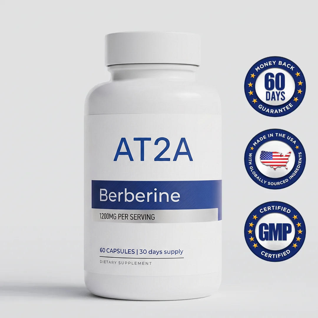 AT2A Berberine HCL 1200 mg